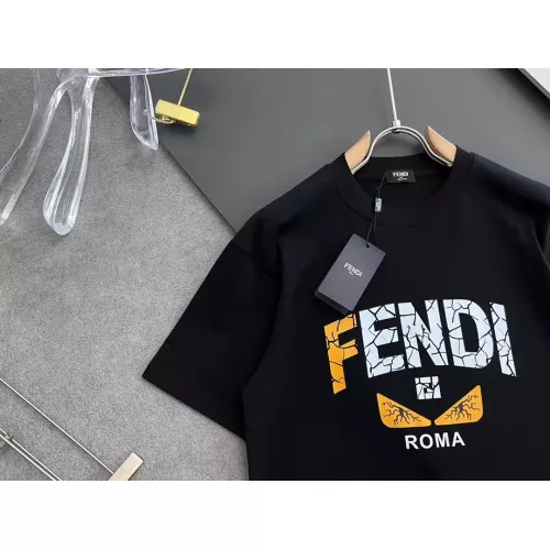 Replica Fendi T-Shirts Short Sleeved For Men #1354302 $40.00 USD for Wholesale