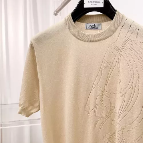 Replica Hermes T-Shirts Short Sleeved For Unisex #1354324 $68.00 USD for Wholesale
