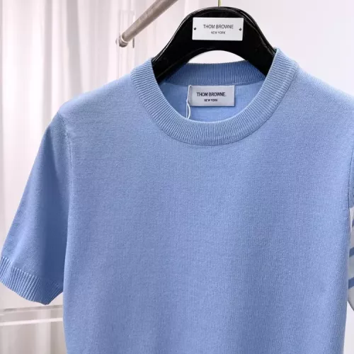 Replica Thom Browne TB T-Shirts Short Sleeved For Unisex #1354356 $68.00 USD for Wholesale