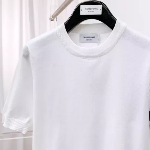 Replica Thom Browne TB T-Shirts Short Sleeved For Unisex #1354358 $68.00 USD for Wholesale