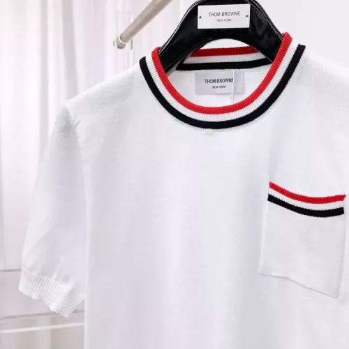 Replica Thom Browne TB T-Shirts Short Sleeved For Unisex #1354359 $68.00 USD for Wholesale