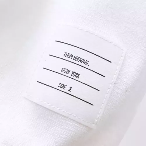 Replica Thom Browne TB T-Shirts Short Sleeved For Unisex #1354359 $68.00 USD for Wholesale