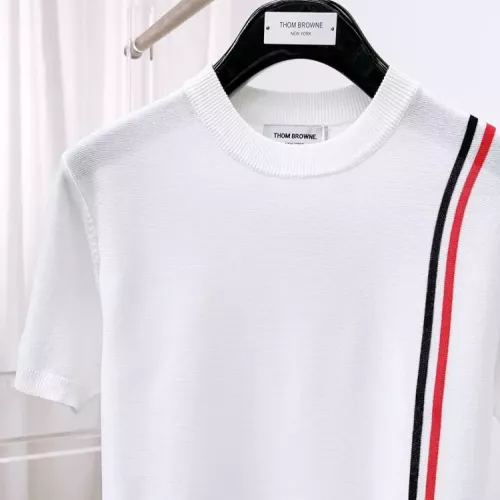 Replica Thom Browne TB T-Shirts Short Sleeved For Unisex #1354362 $68.00 USD for Wholesale