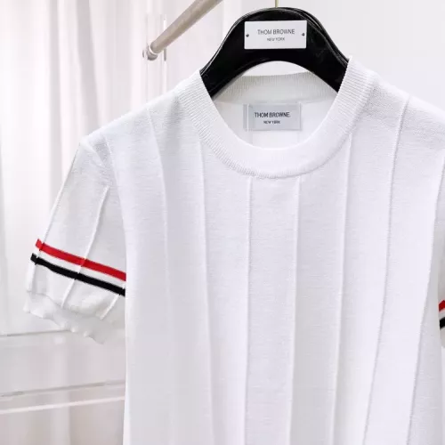 Replica Thom Browne TB T-Shirts Short Sleeved For Unisex #1354363 $68.00 USD for Wholesale