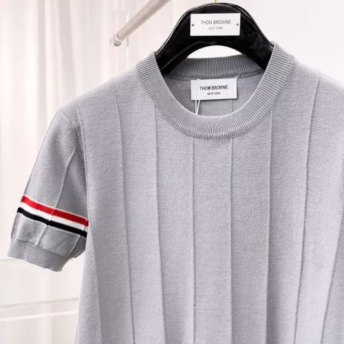 Replica Thom Browne TB T-Shirts Short Sleeved For Unisex #1354364 $68.00 USD for Wholesale