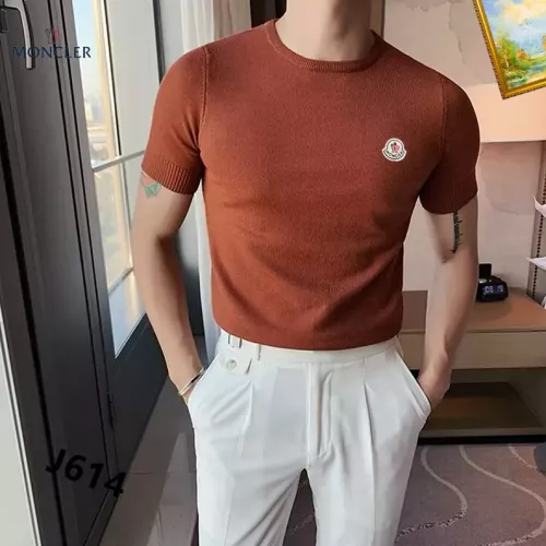 Moncler T-Shirts Short Sleeved For Men #1354394