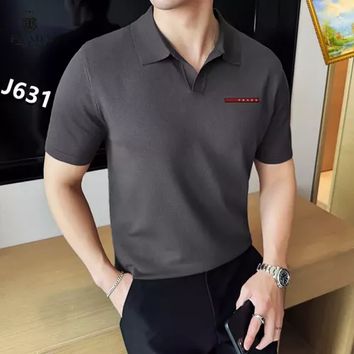 Prada T-Shirts Short Sleeved For Men #1354402