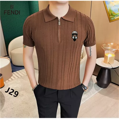 Fendi T-Shirts Short Sleeved For Men #1354451