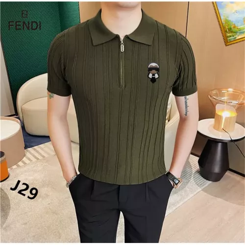 Fendi T-Shirts Short Sleeved For Men #1354452