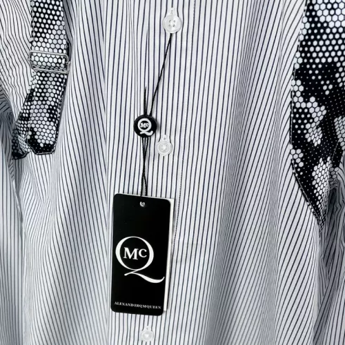 Replica Alexander McQueen Shirts Long Sleeved For Men #1354473 $76.00 USD for Wholesale