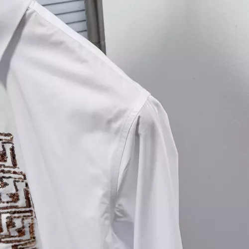 Replica Fendi Shirts Long Sleeved For Men #1354481 $76.00 USD for Wholesale