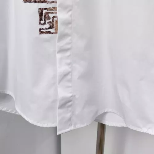 Replica Fendi Shirts Long Sleeved For Men #1354481 $76.00 USD for Wholesale