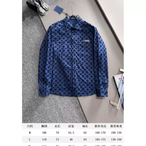 Replica Louis Vuitton LV Shirts Long Sleeved For Men #1354495 $68.00 USD for Wholesale