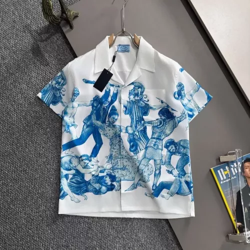 Prada Shirts Short Sleeved For Men #1354508