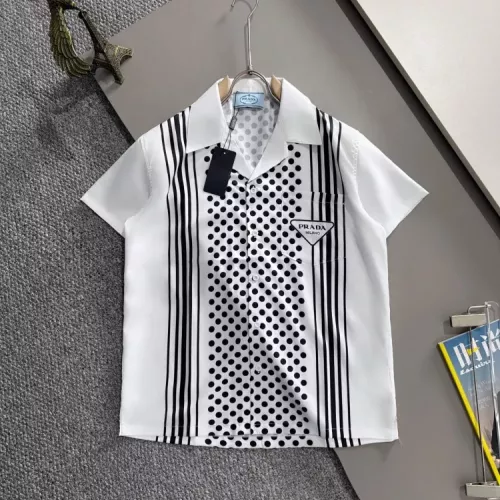 Prada Shirts Short Sleeved For Men #1354511