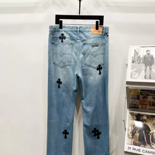 Replica Chrome Hearts Jeans For Unisex #1354590 $56.00 USD for Wholesale