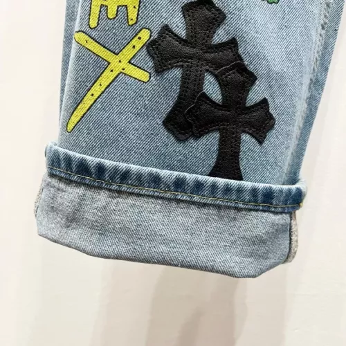 Replica Chrome Hearts Jeans For Unisex #1354590 $56.00 USD for Wholesale