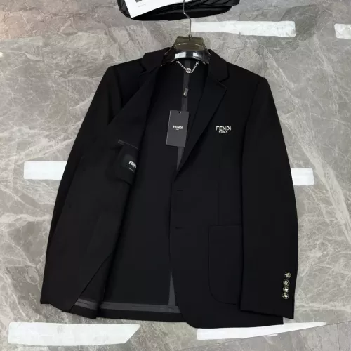 Replica Fendi Jackets Long Sleeved For Men #1354632 $130.00 USD for Wholesale