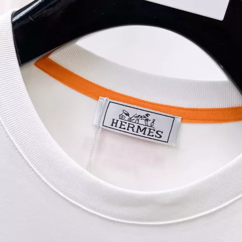 Replica Hermes T-Shirts Short Sleeved For Men #1354645 $76.00 USD for Wholesale