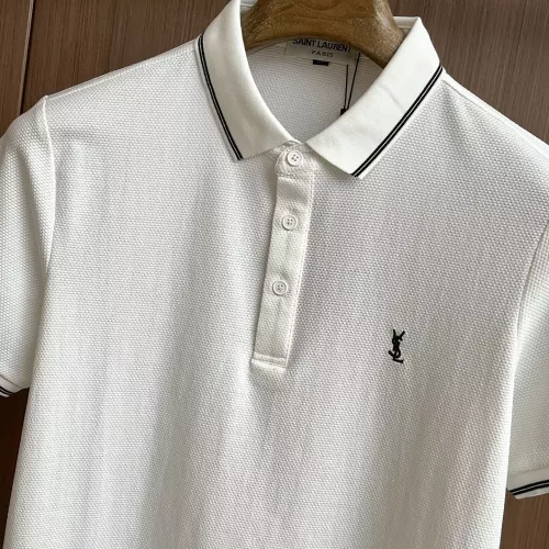 Replica Yves Saint Laurent YSL T-shirts Short Sleeved For Men #1354651 $76.00 USD for Wholesale