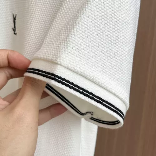Replica Yves Saint Laurent YSL T-shirts Short Sleeved For Men #1354651 $76.00 USD for Wholesale