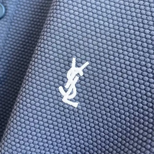 Replica Yves Saint Laurent YSL T-shirts Short Sleeved For Men #1354652 $76.00 USD for Wholesale