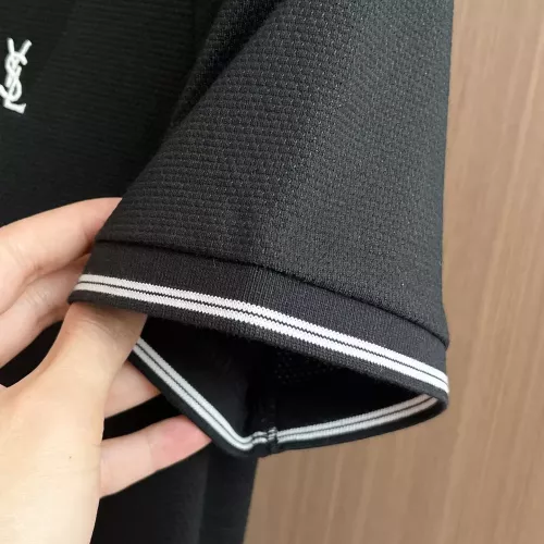 Replica Yves Saint Laurent YSL T-shirts Short Sleeved For Men #1354653 $76.00 USD for Wholesale