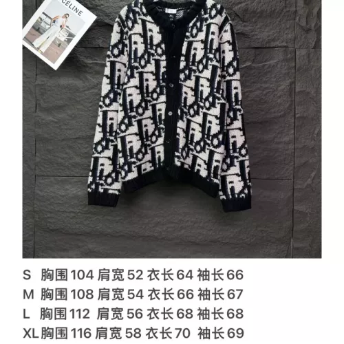 Replica Christian Dior Sweaters Long Sleeved For Unisex #1354700 $96.00 USD for Wholesale