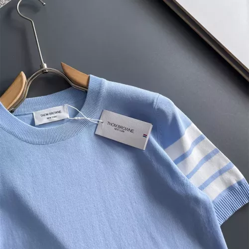 Replica Thom Browne TB T-Shirts Short Sleeved For Men #1354799 $72.00 USD for Wholesale