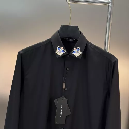 Replica Dolce & Gabbana D&G Shirts Long Sleeved For Men #1354808 $88.00 USD for Wholesale