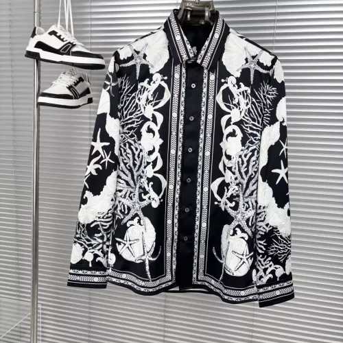 Versace Shirts Long Sleeved For Men #1354810
