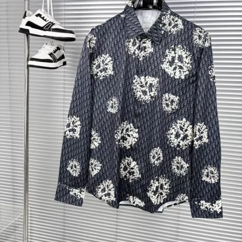 Christian Dior Shirts Long Sleeved For Men #1354824