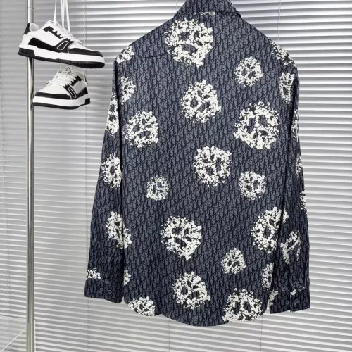 Replica Christian Dior Shirts Long Sleeved For Men #1354824 $98.00 USD for Wholesale