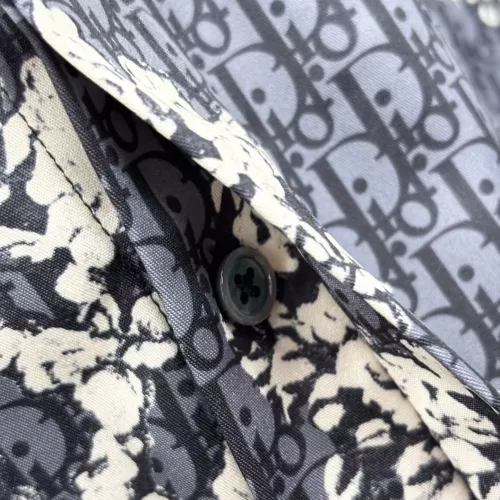 Replica Christian Dior Shirts Long Sleeved For Men #1354824 $98.00 USD for Wholesale