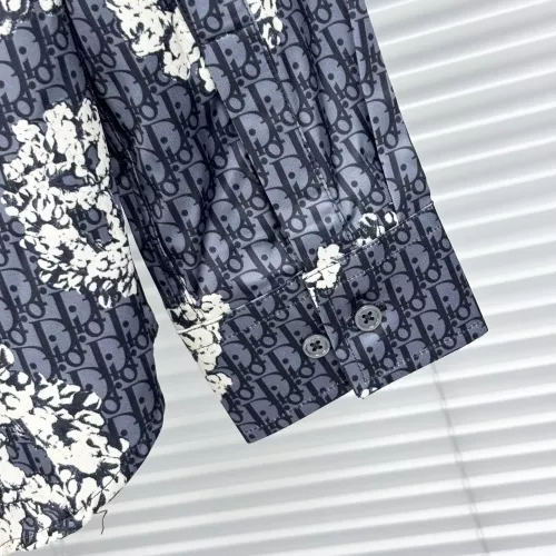 Replica Christian Dior Shirts Long Sleeved For Men #1354824 $98.00 USD for Wholesale