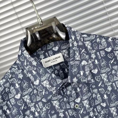 Replica Yves Saint Laurent YSL Shirts Long Sleeved For Men #1354827 $98.00 USD for Wholesale
