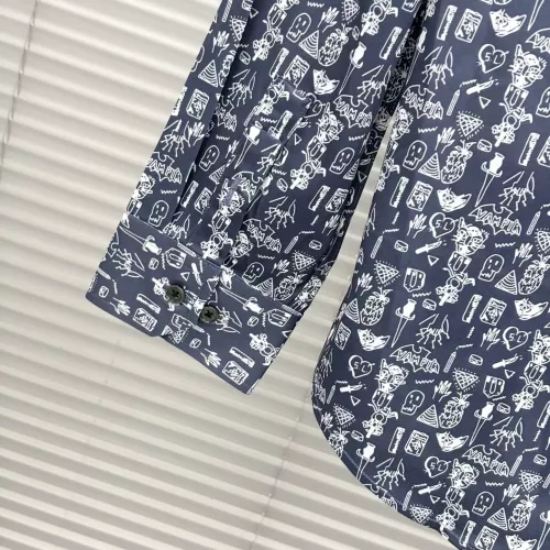 Replica Yves Saint Laurent YSL Shirts Long Sleeved For Men #1354827 $98.00 USD for Wholesale