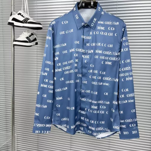 Christian Dior Shirts Long Sleeved For Men #1354831