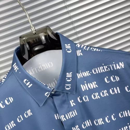 Replica Christian Dior Shirts Long Sleeved For Men #1354831 $98.00 USD for Wholesale
