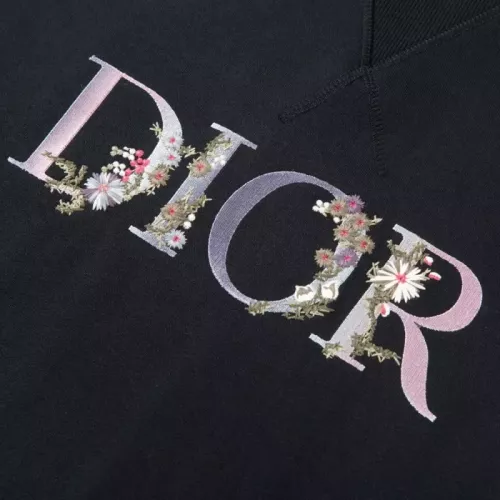 Replica Christian Dior Hoodies Long Sleeved For Unisex #1354858 $56.00 USD for Wholesale