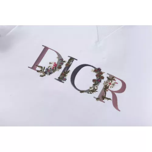 Replica Christian Dior Hoodies Long Sleeved For Unisex #1354860 $56.00 USD for Wholesale