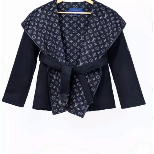 Replica Louis Vuitton LV Coat Long Sleeved For Women #1354987 $380.17 USD for Wholesale