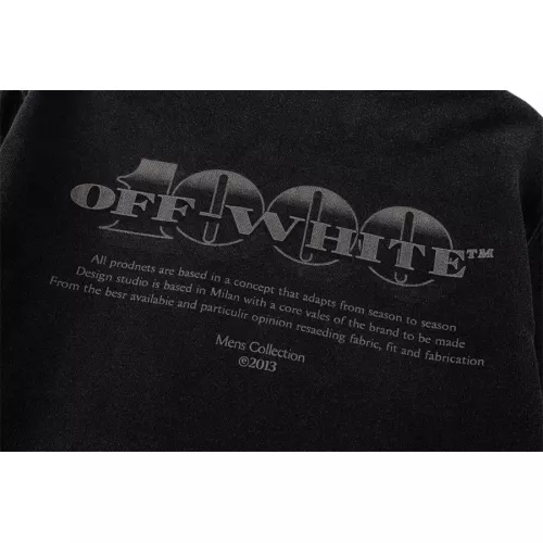Replica Off-White Hoodies Long Sleeved For Unisex #1354997 $60.00 USD for Wholesale