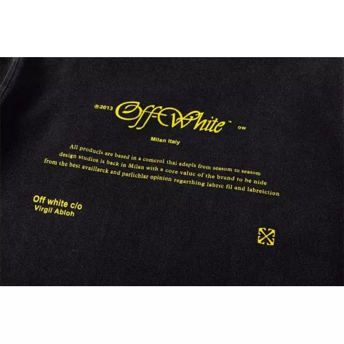 Replica Off-White Hoodies Long Sleeved For Unisex #1354999 $60.00 USD for Wholesale