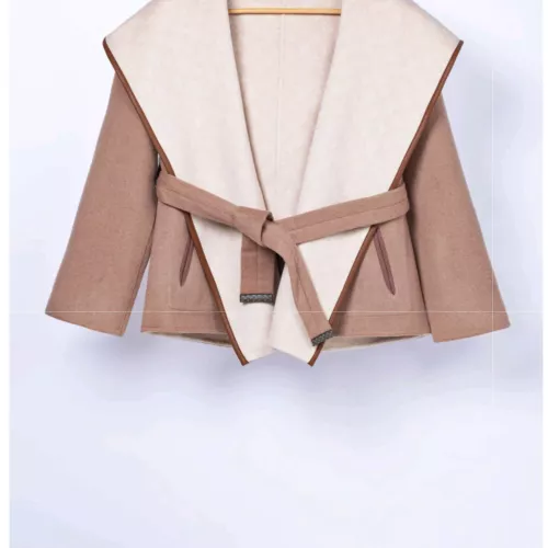 Replica Louis Vuitton LV Coat Long Sleeved For Women #1355009 $390.08 USD for Wholesale