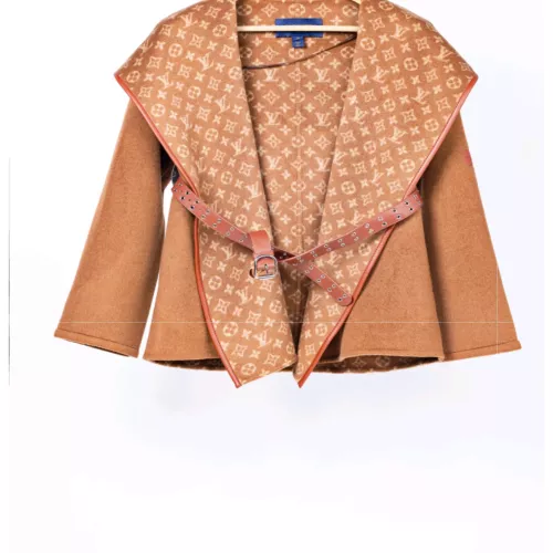 Replica Louis Vuitton LV Coat Long Sleeved For Women #1355025 $390.08 USD for Wholesale