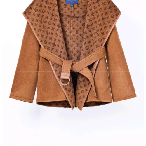 Replica Louis Vuitton LV Coat Long Sleeved For Women #1355026 $390.08 USD for Wholesale