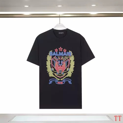 Balmain T-Shirts Short Sleeved For Unisex #1355037 $32.00 USD, Wholesale Replica Balmain T-Shirts