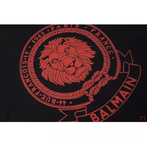 Replica Balmain T-Shirts Short Sleeved For Unisex #1355046 $32.00 USD for Wholesale