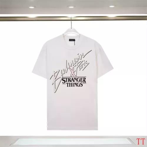 Balmain T-Shirts Short Sleeved For Unisex #1355049 $32.00 USD, Wholesale Replica Balmain T-Shirts